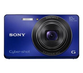 SONY Cyber shot DSCW690L Compact Digital Camera   Blue Deals 