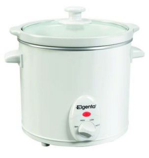 Elgento E16002 3 Litre White Slow Cooker Product Description