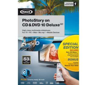 MAGIX PhotoStory 10 Deluxe   Special Edition Deals  Pcworld