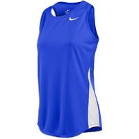 Nike Miler Running Singlet   Womens   Blue / White