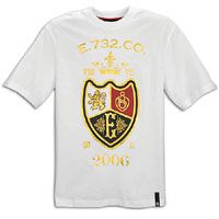 Eight 732 E732 Co S/S T Shirt   Mens   White / Gold