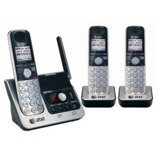AT&T DECT 6.0 3 Handset Bluetooth Telephone with Digital Answering 