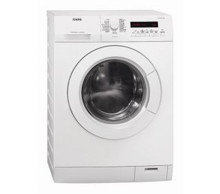 Buy AEG L75480WD Washer Dryer – White  Free Delivery  Currys
