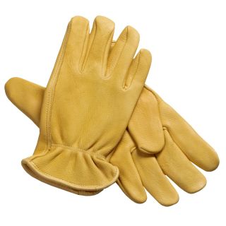 North American Trading Deerskin Work Gloves (For Men)   Save 34% 