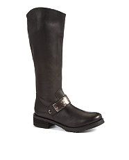 Black (Black) Moda In Pelle Black Gately High Leg Boots  261543701 