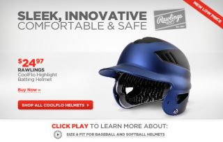 Softball Batting Helmets for Adults & Youth  Sports Authority