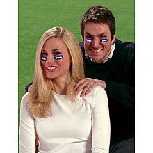 Party Animal Tennessee Titans Team Eye Black Strips  3 Pairs 
