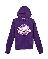 Purple (Purple) Teens Purple Brooklyn Hoodie  204541256  New Look