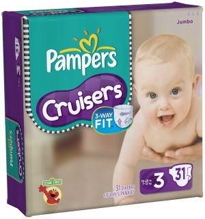 Pampers Cruisers Diapers Jumbo Pack   