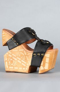 Jeffrey Campbell The Burst Shoe in Black  Karmaloop   Global 