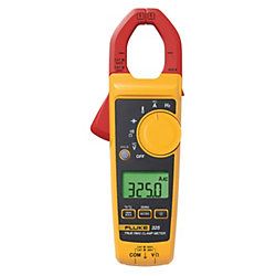 FLUKE True RMS Clamp Meter, AC/DC, 400A   Clamp On Ammeters   20E892 