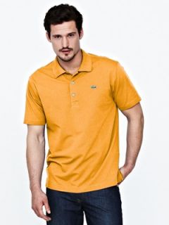 Lacoste Mens Plain Polo Shirt   Orange  Very.co.uk