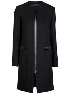 The Row Zip Front Long Coat   Hu’S Wear   farfetch 