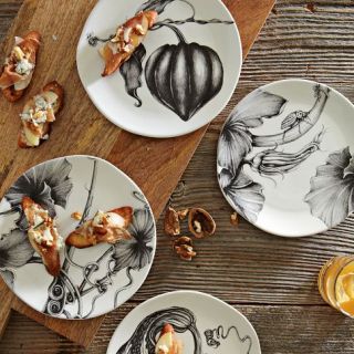 Laura Zindel Thanksgiving Dessert Plates  west elm