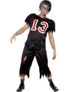 Halloween Mens Zombie Footballer Littlewoods