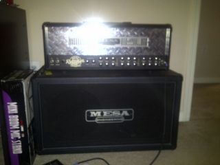 Used Mesa Boogie 100w Dual Rectifier Solo Head and 2x12 cab 