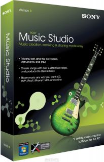 Sony ACID Music Studio 8 (No Longer Available)