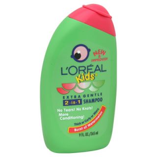 LOreal Kids Extra Gentle 2 in 1 Shampoo   Thick/Curly Hair 