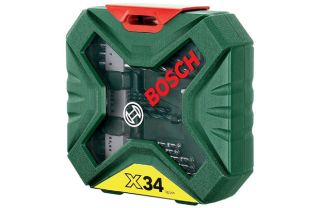 Bosch 34 Piece XLine Acc Set from Homebase.co.uk 