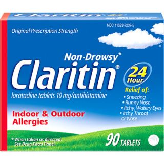 Claritin 10mg Allergy Tablets, 90 Count (669366)   Club