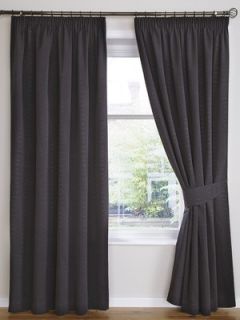 Arran Dobby Pleated Curtains with Tie backs Very.co.uk