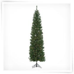 Winchester Pine Pre lit Christmas Tree with Metal Base
