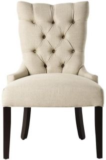 Tufted Back Dining Chair   Dining Chairs   Kitchen And Dining Room 