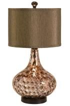 Hammered Ceramic Pot Table Lamp   Table Lamps   Lamps   Lighting 