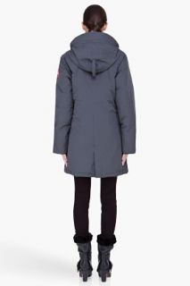 Canada Goose Charcoal Hooded Camrose Parka for women  
