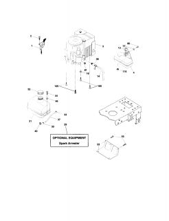 Model # 917273135 Craftsman Tractor   Electrical (35 parts)