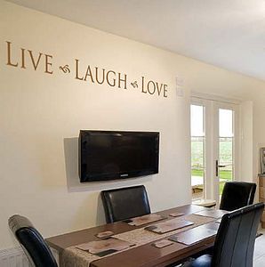 Live Laugh Love Wall Art Sticker / Decal   painting & decorating