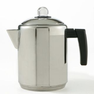 Stainless Steel 8 Cup Percolator  World Market