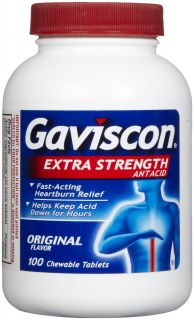 Gaviscon Extra Strength Chewable Antacid Tablets   