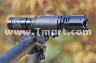 Flexible Rotating Gun Mount Clamp for Laser Pen & Flashlight Black 