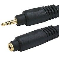 Product Image for 3ft Premium 3.5mm Stereo Male to 3.5mm Stereo Female 