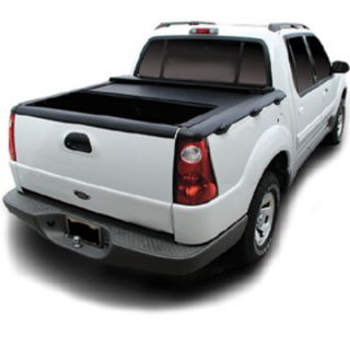 product shown with sample vehicle) Closed Tonneau Cover Retractable 