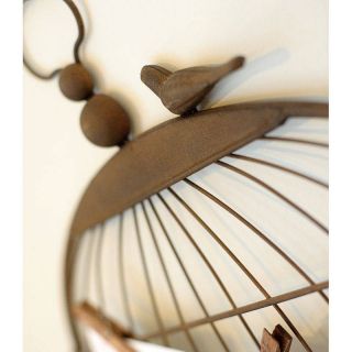 wire birdcage photo and memo holder by the orchard 