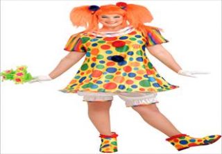 Plus Size Giggles The Clown Adult Plus Costume image