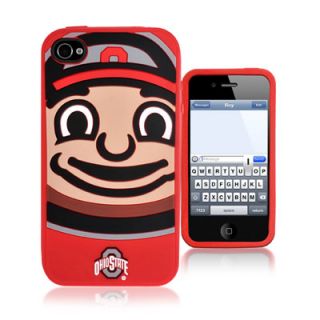 Ohio State Buckeyes 3D Silicone Mascot iPhone 4/4S Case 