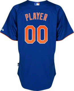 New York Mets Majestic  Any Player  Royal/Orange Authentic Cool Base 