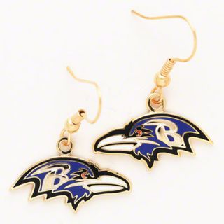 Baltimore Ravens Dangle Earrings 