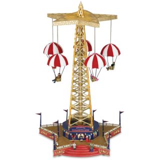 The Musical Illuminated Parachute Ride   Hammacher Schlemmer 