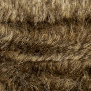 Faux Fur Desert Coyote Caramel/Gold   Discount Designer Fabric 