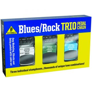 Behringer Rock/Blues Trio Guitar Effects Pedal Pack  Maplin 