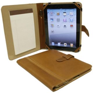 Piel Leather Junior Padfolio iPad Case at Brookstone—Buy Now