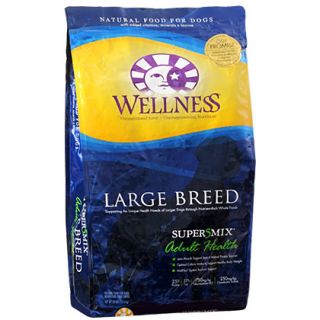 Wellness Super5Mix Large Breed Adult Dry Dog Food (Click for Larger 