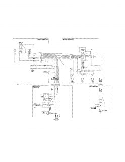 Model # 2536580250A Kenmore Refrigerator   Wiring schematic (9 parts 