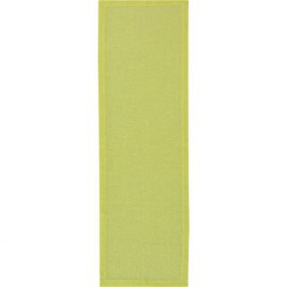 duo chartreuse linen placemat for two in table linens  CB2