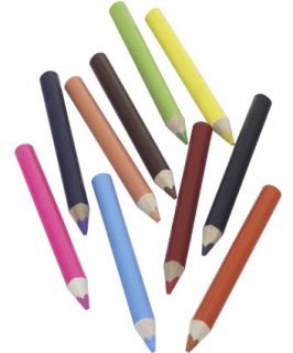 ELC Chunky Triangular Coloured Pencils   drawing & painting 