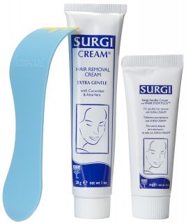 Surgi Care Surgi Cream Hair Remover for Face, Extra Gentle, Fresh 